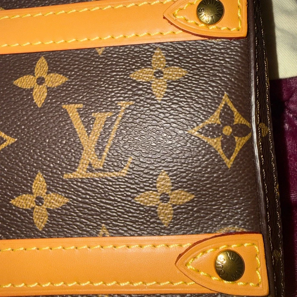 Monogram Shoulder Bag - Brown & Tan - Picture 2 of 5